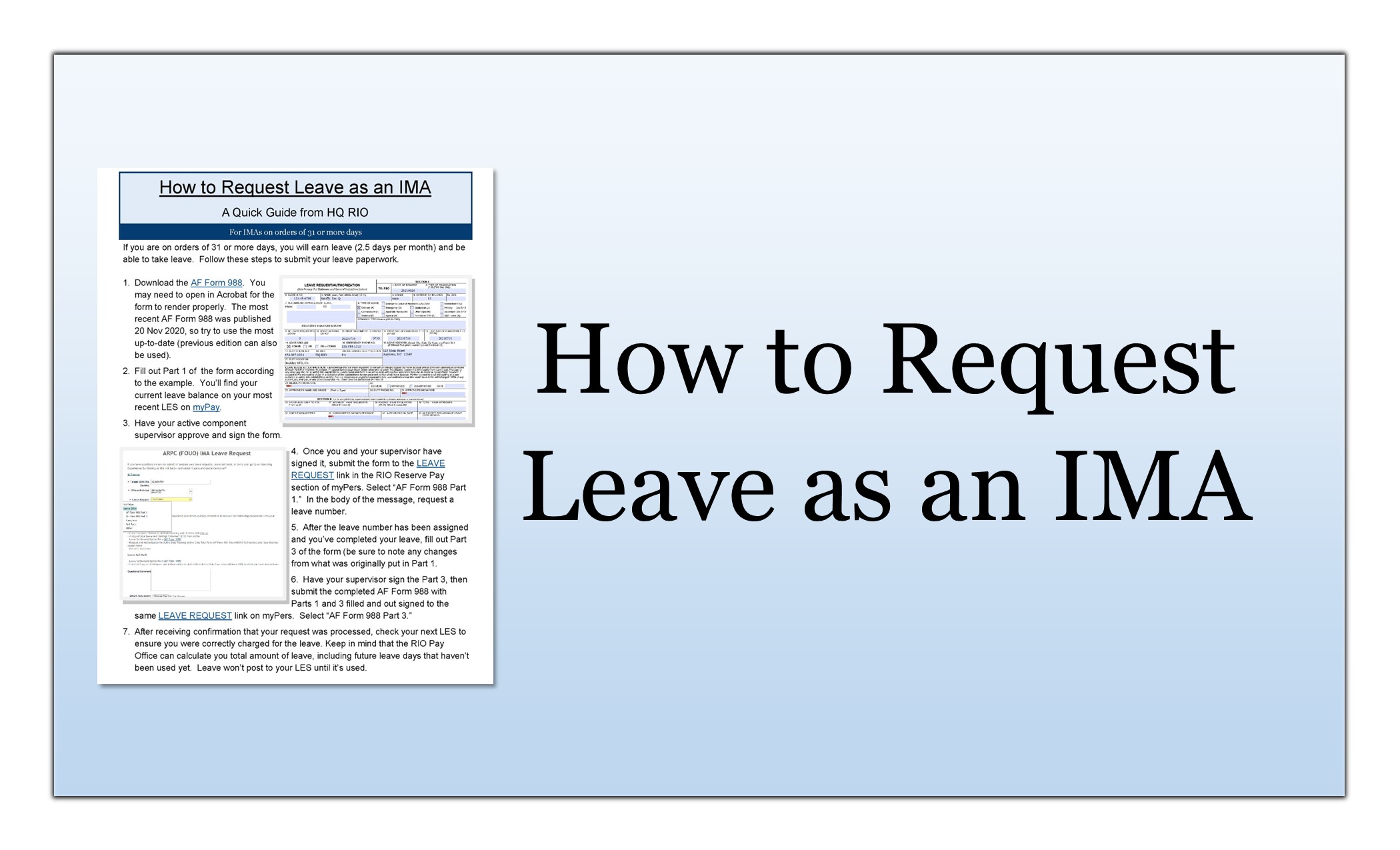 How to Request Leave Quick Guide thumbnail link